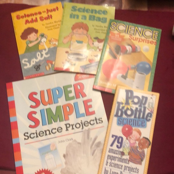 Science Project Fun Book Bundle-5 Books - Picture 1 of 7